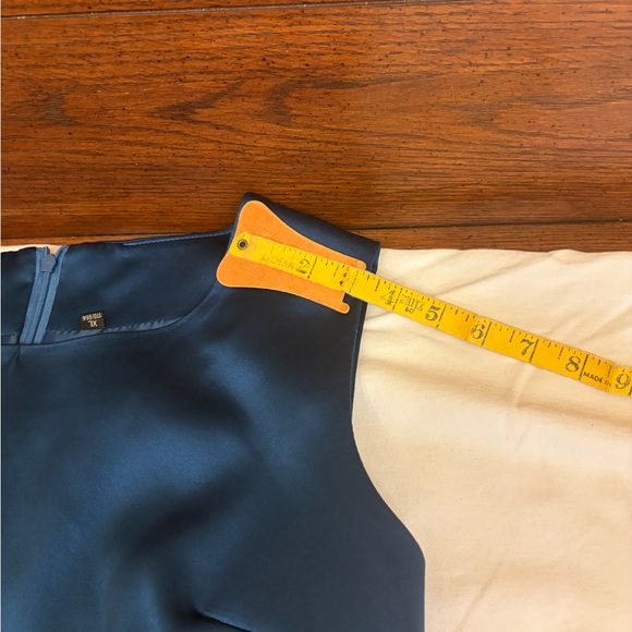 Chic Teal Sleeveless Midi Dress - Picture 15 of 16